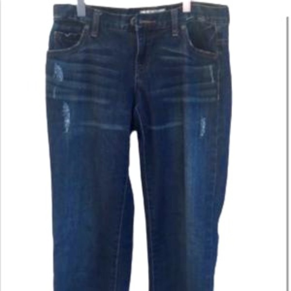 FREE PEOPLE Distressed Slim/Relaxed  Jeans, Size 25